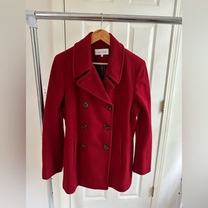 Calvin Klein Wool Blend Peacoat Size 8